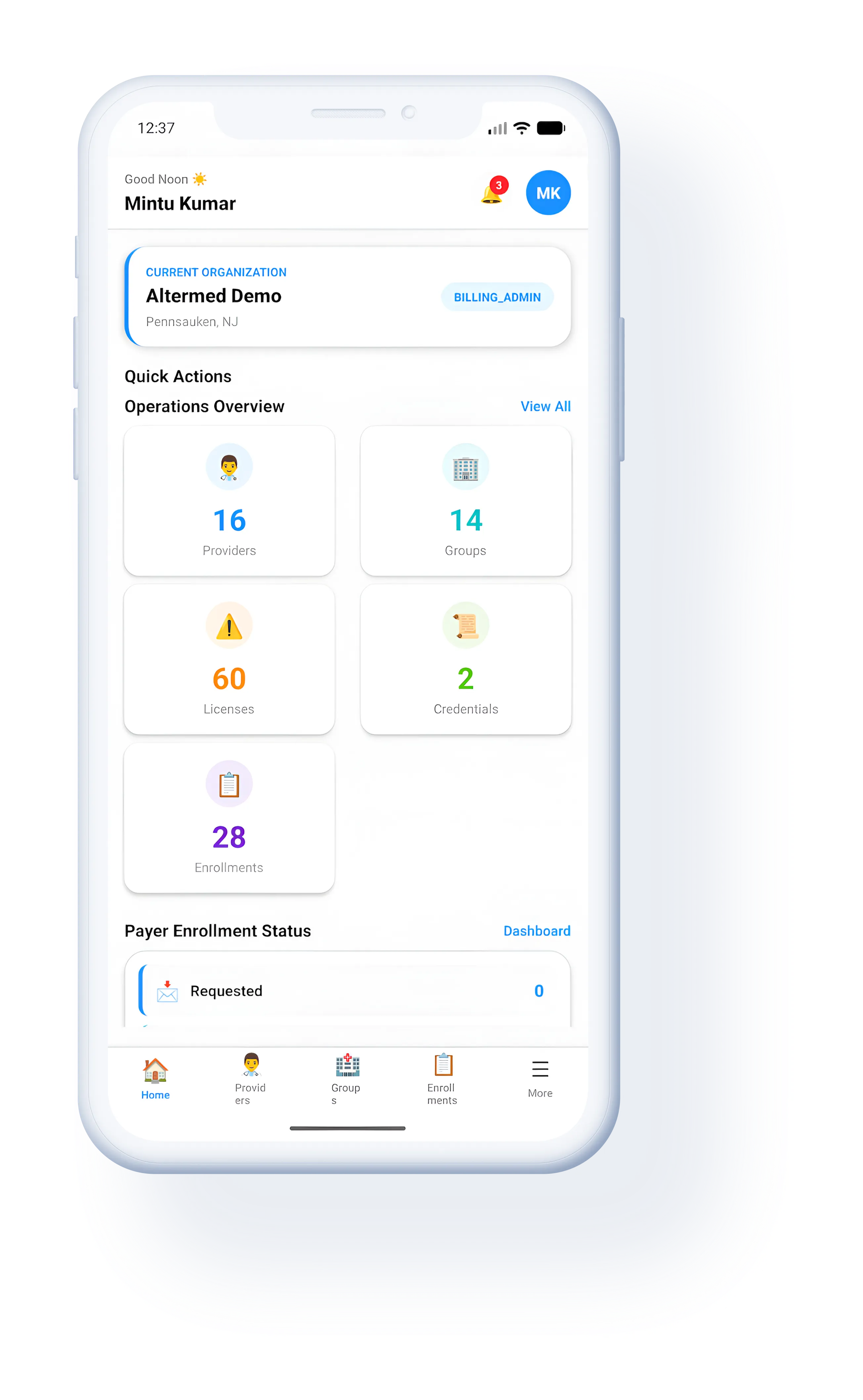 CredHawk Provider App